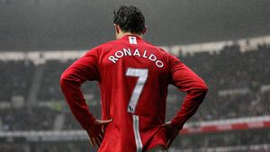 Formasi-formasi MU dengan Cristiano Ronaldo