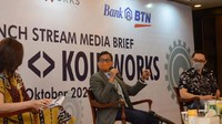 Kerja sama strategis ini merupakan upaya Bank BTN untuk mendukung pembangunan pondasi perekonomian yang kuat dalam rangka Pemulihan Ekonomi Nasional (PEN) melalui sektor UMKM. Kemudahan itu pun dibelikan pada calon debitur UMKM di sektor properti dapat mengakses kredit dari BTN melalui KoinWorks hingga Rp1 miliar. Kredit dapat langsung diterima calon debitur berdokumen lengkap dalam 5 hari. Foto: dok. Bank BTN
