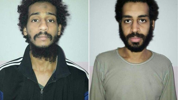 El Shafee Elsheikh (32) dan Alexanda Kotey (36) (AFP Photo)