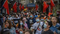 Ratusan juta orang di China memperingati hari libur nasional Golden Week dengan bepergian di dalam negeri. Kondisinya amat berbeda ketika Corona melanda negara itu. 