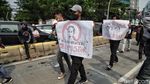 Jalan Medan Merdeka Timur Mulai Ramai Massa Aksi