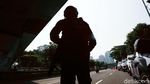 Jelang Demo Buruh, Brimob Disiagakan di Kawasan Senayan