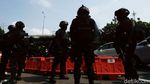 Jelang Demo Buruh, Brimob Disiagakan di Kawasan Senayan