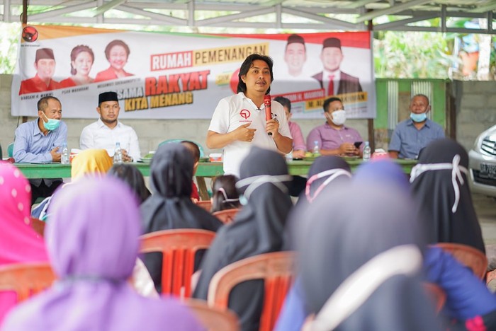 Kampanye Paslon Cabup dan Cawabup Tanah Bambu Syafruddin H Maming-M Alpiya Rakhman (SHM-MAR)