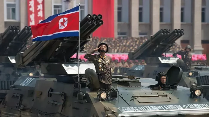 Korea Utara bakal menggelar parade militer besar (Ed JONES/AFP)