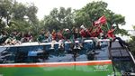 Mahasiswa Konvoi Menuju Istana Negara