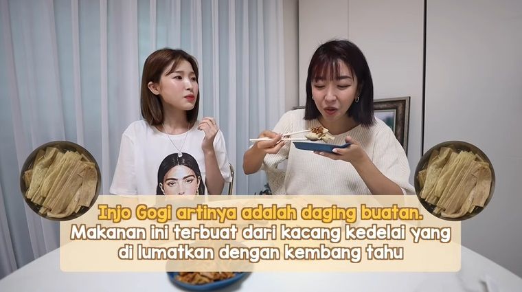 YouTuber Cicip Makanan khas Korea Utara