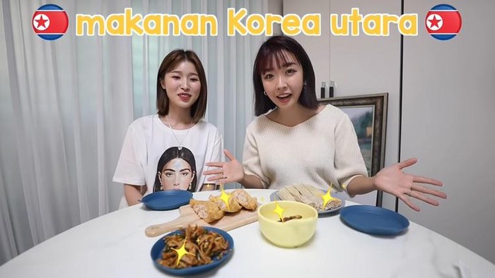 YouTuber Cicip Makanan khas Korea Utara