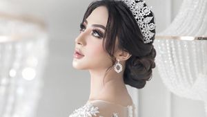 No Debat! Margin Wieheerm Cantik Nggak Ada Lawan Pakai Gaun Nikah