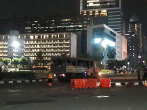 Video: Lalu Lintas di Kawasan Bundaran HI Normal Lagi