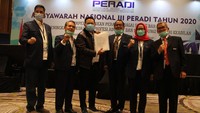 Otto Hasibuan meraup 1027 suara dalam Musyawarah Nasional (Munas) III Peradi.