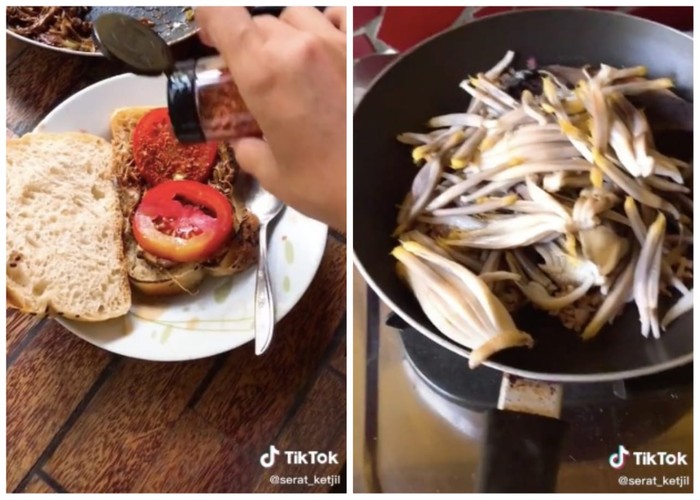 Resep ‘Babi’ Halal ala Netizen TikTok Pakai Jantung Pisang