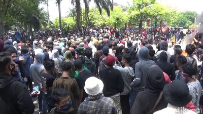 Ricuh Demo di Kota Pekalongan