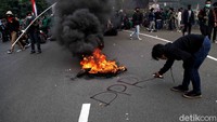 Begini suasana terkini di sekitar Balai Kota DKI Jakarta.