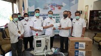 Sekjen DPP PAN ini berharap bantuan 2 buah Ventilator dan 5000 masker ini bisa membantu pemulihan pandemi di Kota Bogor yang saat ini statusnya masuk di zona merah. Dok.PAN
