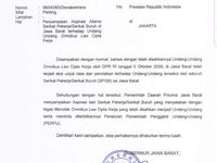 Ini Isi Surat Ridwan Kamil Ke Jokowi Soal Buruh Tolak Omnibus Law