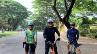 Tommy Kurniawan juga gemar bersepeda belakangan ini. (Instagram Tommy Kurniawan)