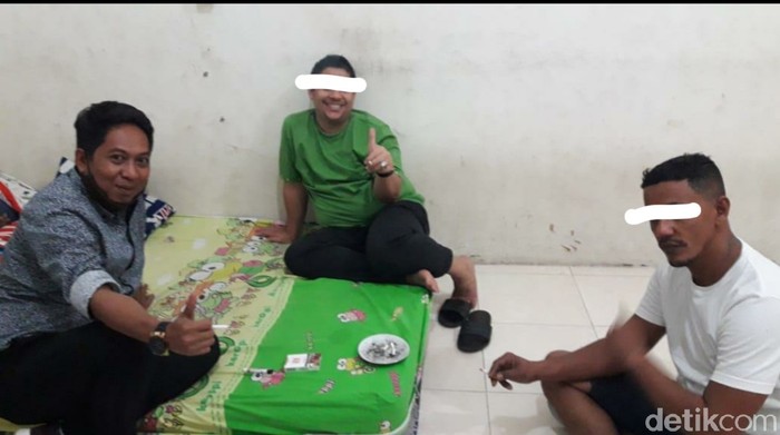 Adik Pasha Ungu ditangkap BNNP Sulteng terkait kasus narkoba (M Qadri/detikcom)