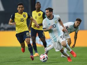 Argentina Vs Ekuador: Penalti Messi Menangkan Albiceleste