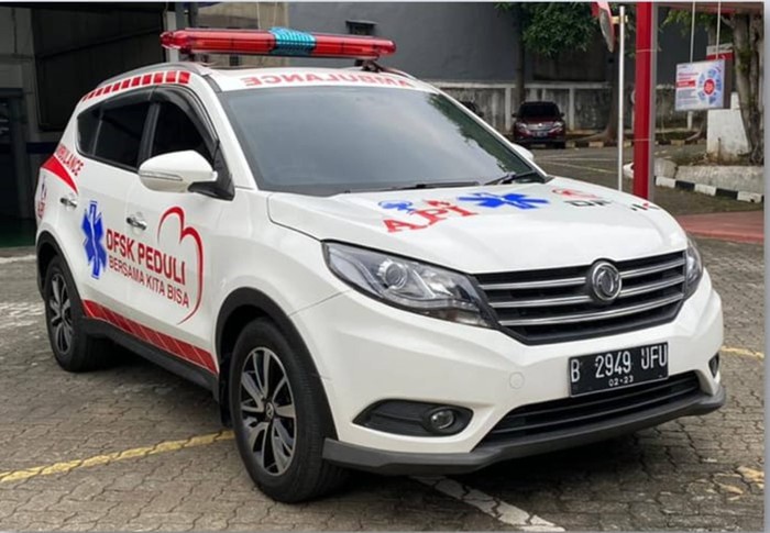 DFSK Sulap SUV Jadi Ambulans