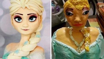 Kue Elsa. Foto: Bored Panda
