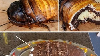 Kue kecoak. Foto: Bored Panda