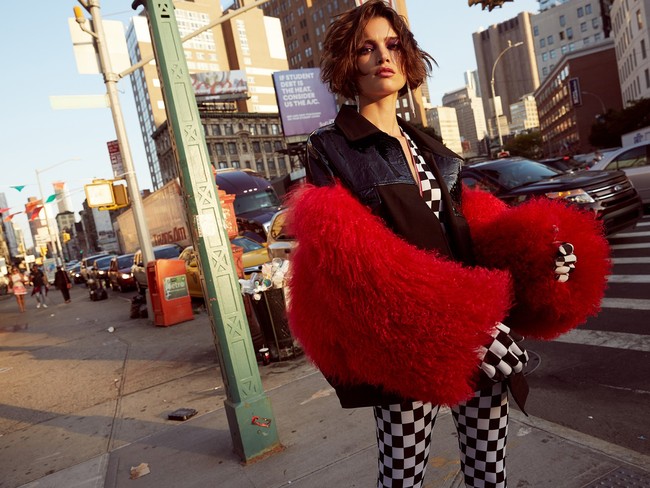 Inilah penampilan Eloisa saat tampil di majalah Glamour. Wanita berambut bob itu terlihat segar dan fit pada pemotretan di 2018 tersebut.  Foto: dok. Glamour Bulgaria