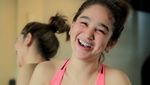 Hana Hanifah Latihan Tinju, Pamer Otot Perut