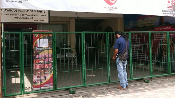 Kantor Unit Layanan Bapeda Tulungagung Ditutup Satu Karyawan Positif COVID-19