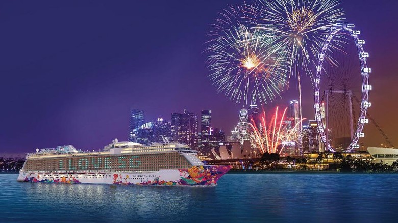Kapal pesiar World Dream Genting Cruise Lines Kapal pesiar World Dream Genting Cruise Lines