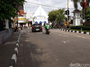 Kondisi di Malioboro Normal Usai Demo Rusuh