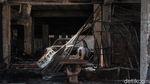 Kondisi Grand Theater Senen Usai Terbakar
