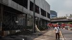 Kondisi Grand Theater Senen Usai Terbakar