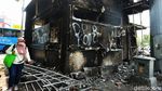 Potret Pospol Harmoni yang Hangus Usai Dibakar Massa