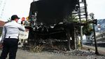 Potret Pospol Harmoni yang Hangus Usai Dibakar Massa