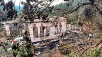 Selain 21 rumah warga, sebuah Musala, warung, lumbung padi dan bengkel juga hangus terbakar. (Relawan Sukabumi Sehati Gerak Bersama)