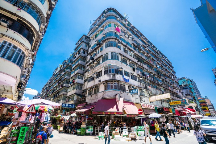 Sham Shui Po di Hong Kong