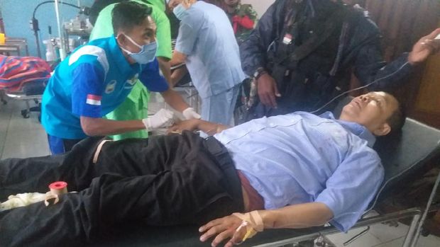 TGPF Intan Jaya ditembaki KKB usai melakukan olah TKP di Distrik Hitadipa, Intan Jaya, Papua (dok Kogabwilhan III)