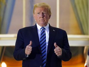 Video Trump Ngaku Kebal Corona: Saya Kalahkan Virus China Gila
