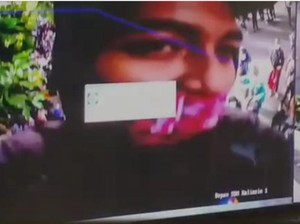 Viral Wajah Pengambil Kamera CCTV Saat Demo Omnibus Law di Surabaya