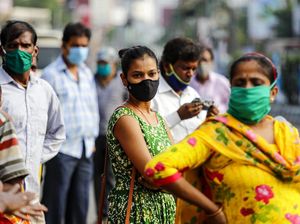 Tambah 55 Ribu Sehari, India Konfirmasi 7,1 Juta Kasus Covid-19