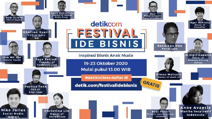 Festival Ide Bisnis detikcom