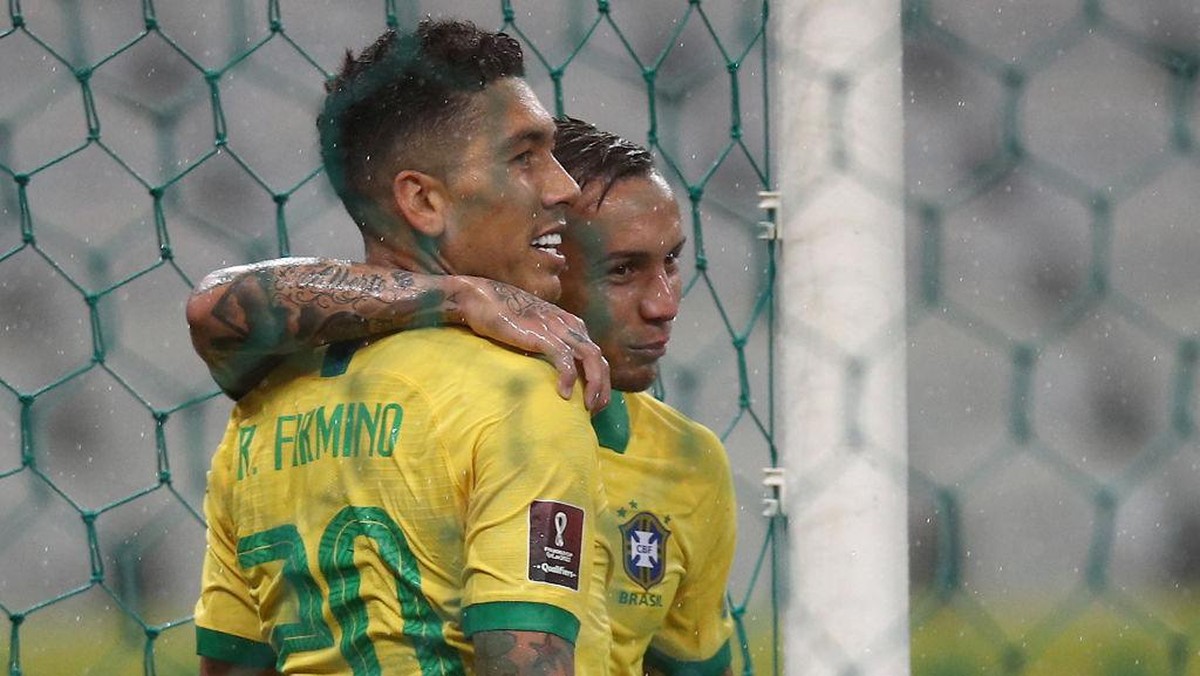Brasil Vs Bolivia: Firmino Dua Gol, Tim Samba Pesta 5-0. (Foto: Getty Images/Buda Mendes)