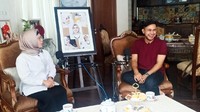 Ramzi yang Gagal maju lantaran tak memiliki tiket kendaraaan politiknya  kini dikabarkan merapat ke pasangan nomor dua Nur Azizah-Ruhama Ben. dok. Timses Azizah