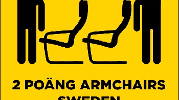 Swedia, dua kursi berlengan tangan. Foto: sadanduseless