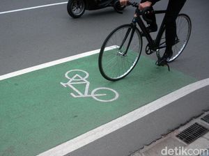 Anggaran Bangun Jalur Sepeda di Jakarta Tahun Ini Ternyata Rp 119 Miliar