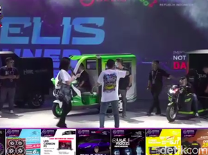 Ketika Motor Listrik Roda Tiga Dapat Sentuhan Modifikasi, Begini Jadinya