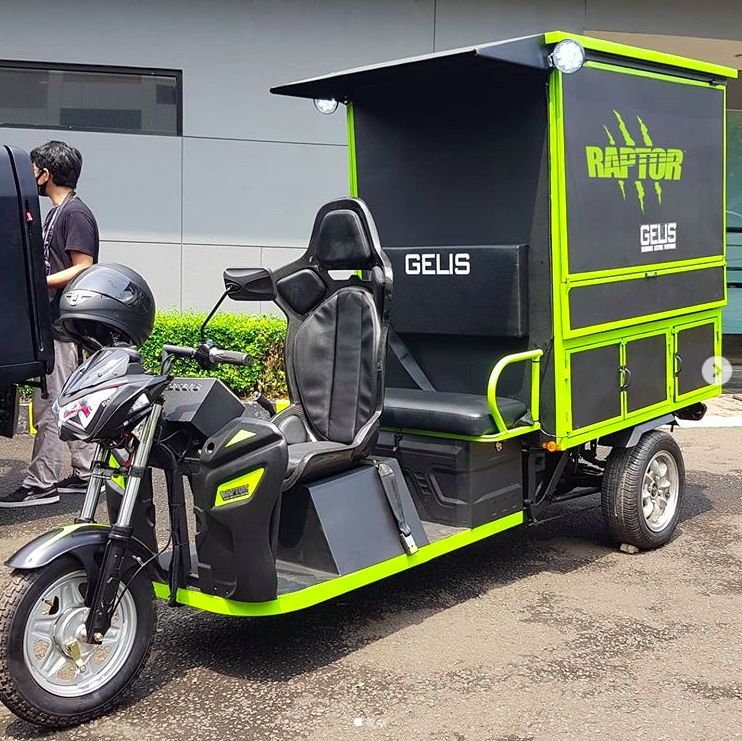 Modifikasi Gerobak Listrik