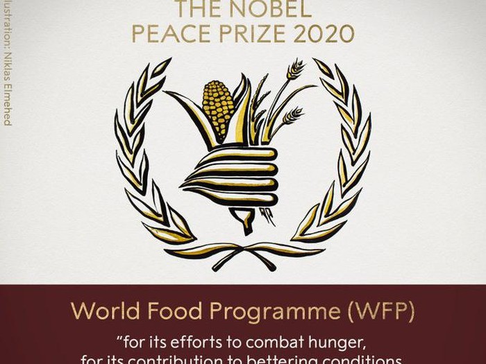 WFP Raih Penghargaan Nobel Perdamaian 2020