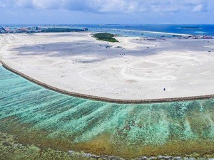 Perubahan Iklim Dijawab Maladewa dengan Bangun Pulau di Samudra Hindia